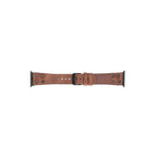Leather Apple Watch Bands / Cross Style with Black Trok