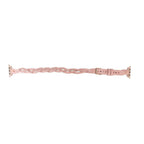 Leather Apple Watch Bands - Ferro Braided DT Peggy Rose Gold Trok Style