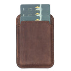 Maggy NE Magnetic Leather Card Holder