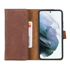 Santa Samsung Galaxy S22 Plus Leather Detachable Wallet Case